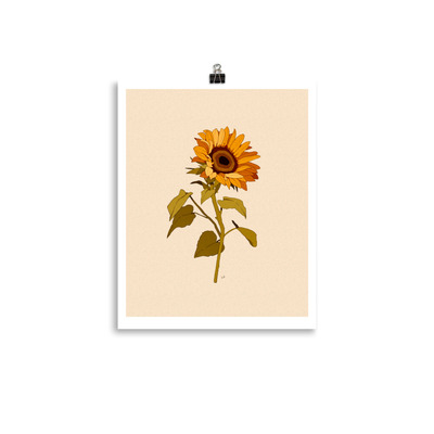Sunflower print 