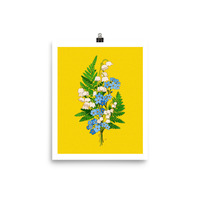 Forget me Nots Print  - Thumbnail 1