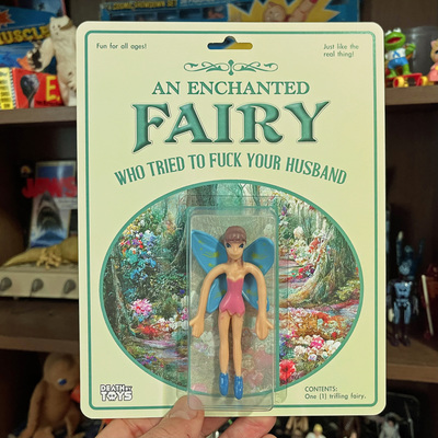 Enchanted fairy figure