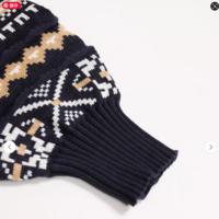 90s KNITTED SWEATER - Thumbnail 4