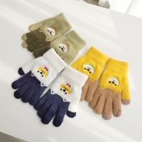 Cute Bear Fleece Warm Gloves - Thumbnail 2