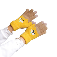 Cute Bear Fleece Warm Gloves - Thumbnail 7