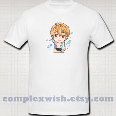 Free! iwatobi swim club tshirt - nagisa