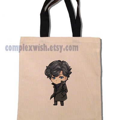 Sherlock cotton tote - Thumbnail 3