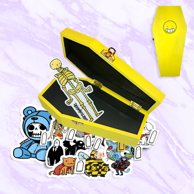 Smiley coffin - medium - Thumbnail 4