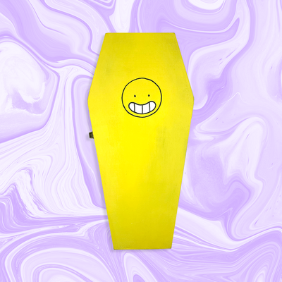 Smiley coffin - medium