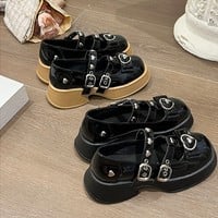 JK Heart Strapy Mary Jane Shoes - Thumbnail 6