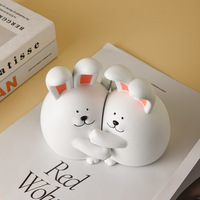 1 Pair Cute Bug Rabbit Bookstop Cabinet Craft Decoration - Thumbnail 3