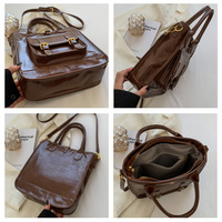 Vintage Leather Handbag - Thumbnail 9