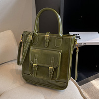 Vintage Leather Handbag - Thumbnail 6