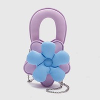 Chic Flower Handbag - Thumbnail 4