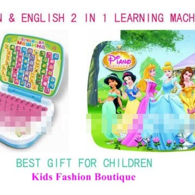 Boys and girls mini russian/english laptops learning toys!!