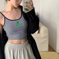 Smiley Apple Striped Cami Top - Thumbnail 5