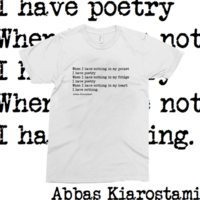 Free Shipping-I HAVE POETRY TEE - Thumbnail 3