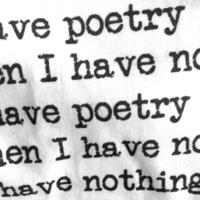 Free Shipping-I HAVE POETRY TEE - Thumbnail 2