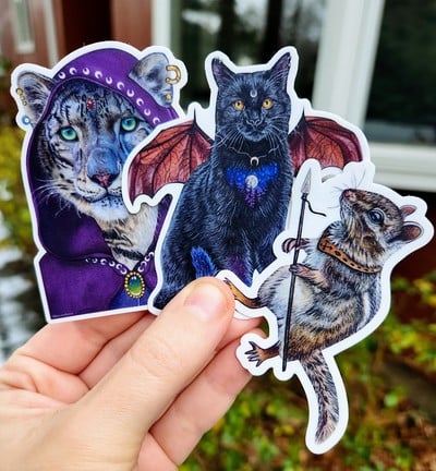 "Mythical Creatures" Sticker Pack