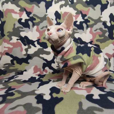 Fuzzy snow camouflage 