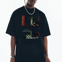 HAPPY TOGETHER T SHIRT BLACK - Thumbnail 1