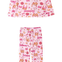 Cute Sailor Moon Coral Fleece Pajamas Thickened Warm Home Clothes - Thumbnail 1