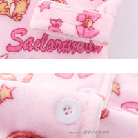 Cute Sailor Moon Coral Fleece Pajamas Thickened Warm Home Clothes - Thumbnail 5