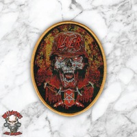 SLAYTANIC SKULL Woven Patches - Thumbnail 1