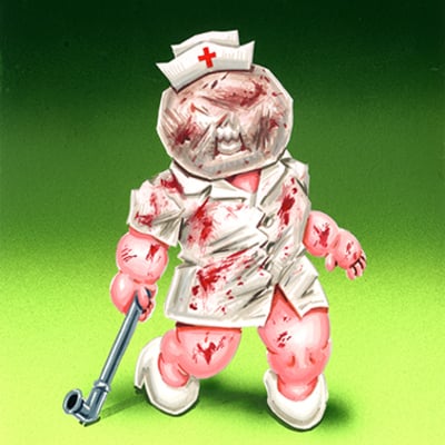 Silent hillary / nursey cersei final art - horrorible kids - series 7 2022