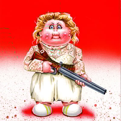 Rudy or not / savage samara final art - horrorible kids - series 7 2022