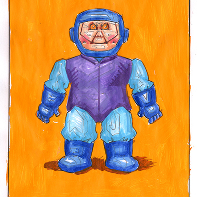 Chilling charlie / fun landen color rough - horrorible kids - series 7 2022 - Thumbnail 1