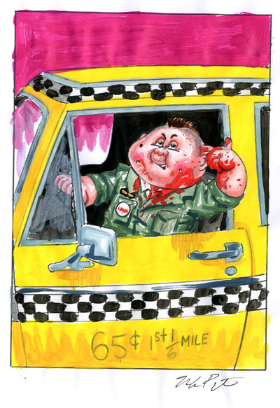 Renegade ROBERT / Taxiin' TRAVIS Color Rough - Slop Culture Kids - Series 1 2022