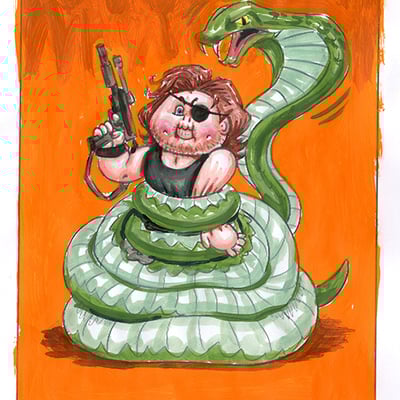 Cramp kurt/ rattled russell color rough - slop culture kids - series 1 2022