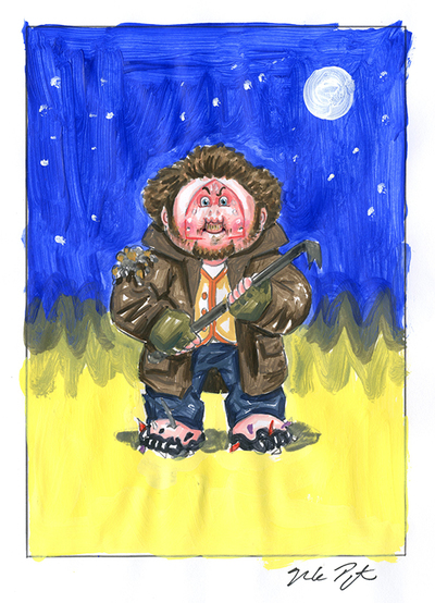 Mangled MARV / Duped DANIEL Color Rough - Slop Culture Kids - Series 1 2022