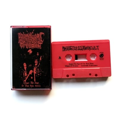 Prehistoric war cult - "under the red moon" cassette
