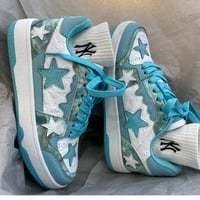 Blue Star Casual Sneakers - Thumbnail 1
