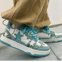 Blue Star Casual Sneakers - Thumbnail 6