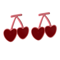 Sweet Cherry Earrings - Thumbnail 5