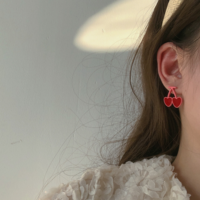 Sweet Cherry Earrings - Thumbnail 4