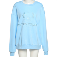 BABY BLUE VINTAGE SWEATER - Thumbnail 4
