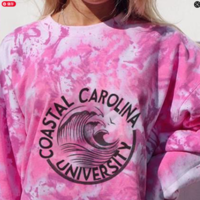 COASTAL CAROLINA UNIVERSITY TIE DYE SWEATER - Thumbnail 4