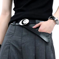 Free Shipping-CYBER PUNK MOON & STAR BELT - Thumbnail 1