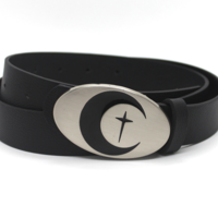 Free Shipping-CYBER PUNK MOON & STAR BELT - Thumbnail 2