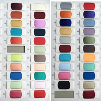 Cute A Line Red Satin Beaed Prom Dresses with Slit - Thumbnail 5