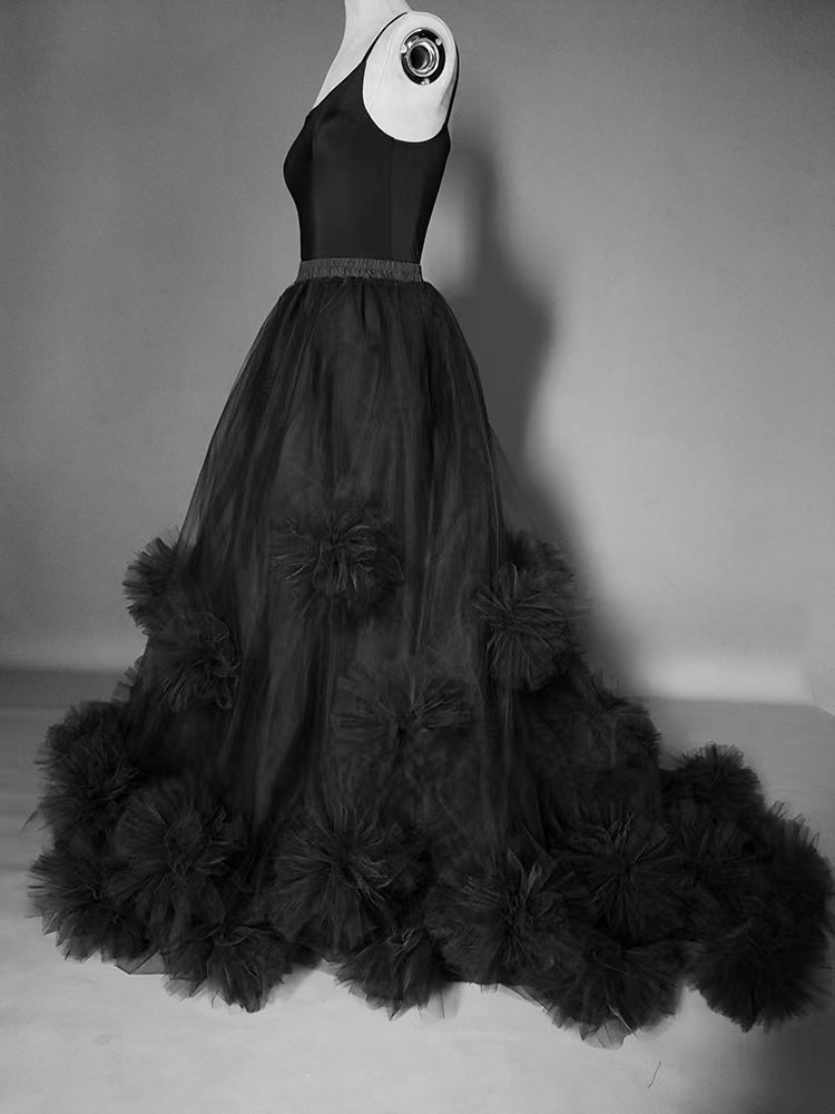 floret bow strap sweetheart neck maxi dress SWEETHEART BOWTIE LONG DRESS IN BLACK | CULT MIA
