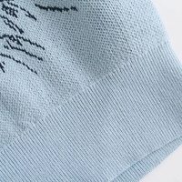 Blue Cat Knit Short Sleeve Shirt  - Thumbnail 5