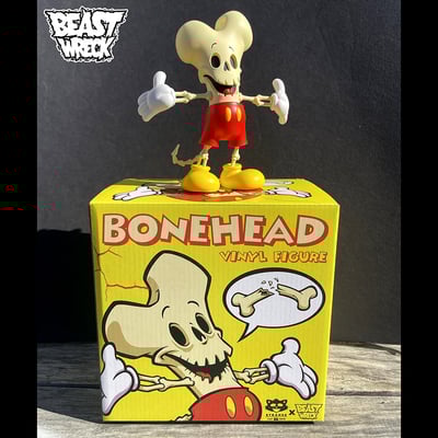 Bonehead vinyl toy