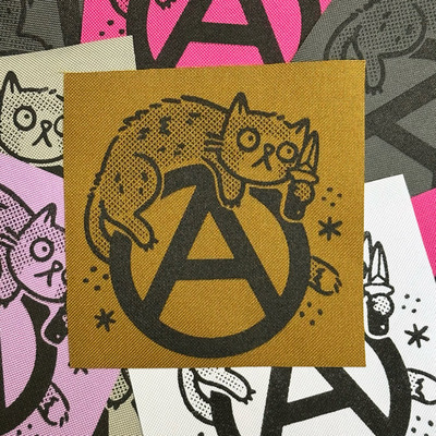 (A) CAT canvas patch