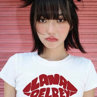 Music letter print baby cropped short sleeve t-shirt - Thumbnail 3