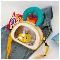 Cute Pumpkin Canvas Handbag - Thumbnail 5