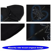 Bunny Love Heart Print Long Sleeve Hoodie - Thumbnail 5