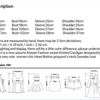 Heart Button Cropped Long Sleeve Cardigan  - Thumbnail 8