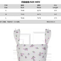 Vintage Floral Print Tank Top - Thumbnail 6